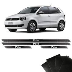 Imagem de Soleira Diamante Polo Hatch Sedan 2002/2016 E Protetor De Porta