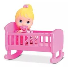 Imagem de Boneca Little Dolls Bercinho Divertoys 8010