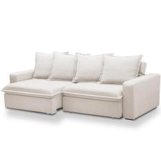 Imagem de Sofá Retrátil Reclinável Para Sala De Estar Living 235cm Vêneto F04 Bo
