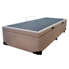 Imagem de Cama Box Baú Solteiro Sintético Sereneprime Bege 88x188x44