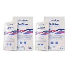 Imagem de 2Cx Solfiber Suplemento Mix Fibras Sachê Fiber 100G Linhahum
