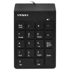 Imagem de Teclado Satellite AK-184 USB Numerico Preto