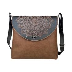 Imagem de Bolsa Feminina Transversal Média Café Magicc Bolsas B-230