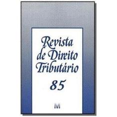 Imagem de Revista De Direito Tributario Vol. 85