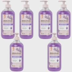 Imagem de KIT 6 Sabonete Gel Lavanda Equilibrio e Calma 500 ml Hidramais