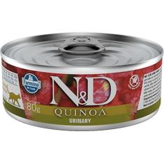 Imagem de Ração Úmida Lata Farmina N&D Quinoa Urinary para Gatos Adultos - 80 g
