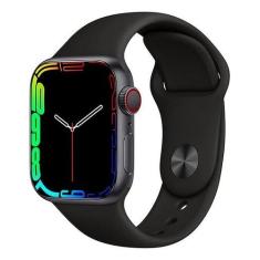 Imagem de Smartwatch Relógio Preto Inteligente Homens Mulheres Ios E Android - S