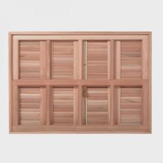 Imagem de Janela Guilhotina com Ferragem Je821 Esel 100x140x12cm