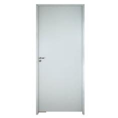 Imagem de Porta Lisa Prime Batente Ecológico 11 Fechadura Stilo Wc 82 X 2,10 Lado Esquerdo Branco