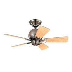 Imagem de Ventilador de Teto Residencial Orbit Niquel Escovado Hunter Fan Oficial