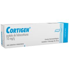 Imagem de Cortigen 10mg/g Creme Dermatológico com 1 bisnaga de 20g Genom 20g