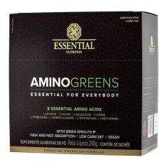 Imagem de Aminoácido Amino Greens Vegano 240g 30 sachês - 8g Essential