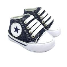 Imagem de Tênis Infantil Bebê Menino Cano Alto Dia a Dia Cadarço-Masculino
