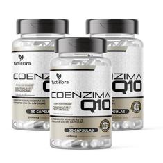 Imagem de Kit Com 03 - Coenzima Q10 (200mg P/Porção) 60 Cápsulas TuttiFlora