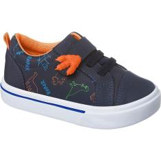 Imagem de Tênis Infantil Ortopasso Happy Menino Azul Marinho-Masculino
