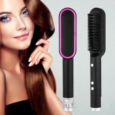 Imagem de Escova 3 Em 1 Secadora Alisa Cabelo Perfeito Profissional 110/220V Bivolt
