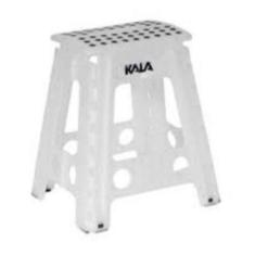 Imagem de Banqueta Plástica Multiuso Dobrável 45cm 150 kg Kala