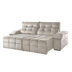 Imagem de Sofá 4 Lugares Retrátil e Reclinável Martins M-122 Veludo