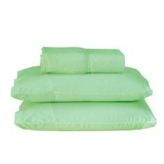 Imagem de Jogo De Lençol Queen 140 Fios Dia A Dia Verde Valle Enxovais 3 Peças