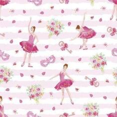Imagem de Papel De Parede Adesivo Infantil Ballet 389758699 0,58X3,00M