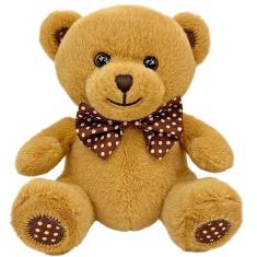 Imagem de Pelucia BABY URSO 15CM URSO Marrom Claro Caa TOYS