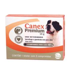 Imagem de Vermífugo Ceva Canex Premium 3,6 g para Cães - 2 comprimidos