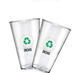 Imagem de Kit 2 Copos Big Drink Eco Personalizados Re Use