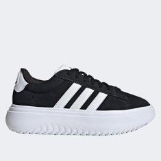 Imagem de Tênis Adidas Grand Court Platform Suede Feminino-Feminino