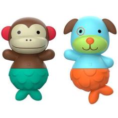 Imagem de Brinquedo De Banho Mix & Match Macaco E Cachorro Skip Hop