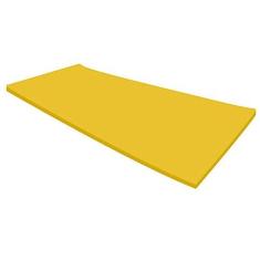 Imagem de Tapete flutuante inflável para cama de piscina, espreguiçadeira dobrável, brinquedo flutuante, natação ao ar livre, relaxamento ou festa na piscina, amarelo