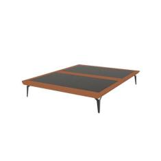 Imagem de CAMA JAPONESA TOQUIO CASAL LINHO TELHA