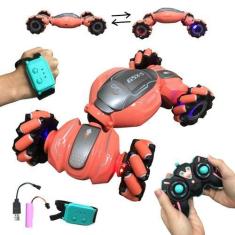 Imagem de Carrinho Acrobático Controle Relógio Brinquedo C/ Luz E Som - Importwa