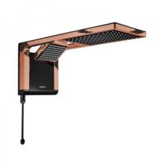Imagem de Chuveiro Lorenzetti Acqua Duo Ultra Eletrônico Preto Gold, 220V