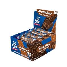 Imagem de +Mu Barra Proteina Mukebar Sabor Chocolate c/Avelã - Display com 12 unidades - 720g