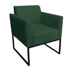 Imagem de Poltrona Marisa Suede Verde