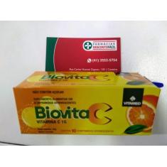Imagem de Vitamina C Biovita 1G C/10 Compridos Efervecentes - Vitamed