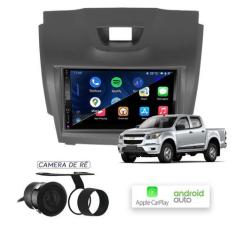 Imagem de Multimídia MP10 CarPlay e Android Auto Chevrolet S10 de 2011 a 2016 - 