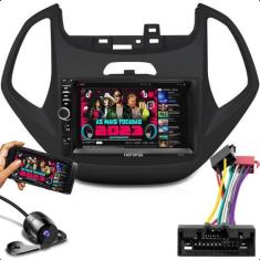 Imagem de Central Multimidia MP5 7 Polegada + Moldura Para Painel 2 Din + Chicot