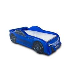Imagem de Cama Infantil Z300 Totalmente Estofada - Cor Azul-Azul - Cama Carro Do