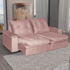 Imagem de Sofá 3 Lugares 2,30M Retrátil E Reclinável Zyan Bom Pastor