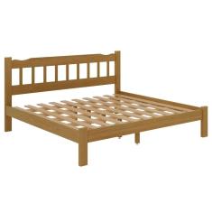 Imagem de Cama King New Perola Reforçada Cor Nogueira