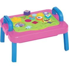 Imagem de Brinquedo Educativo Mesinha Didatica Charmosa - Merco TOYS