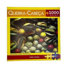 Imagem de Toyster Quebra Cabeça 1000pçs latã Cannabrava Desenho Serie Amazônica