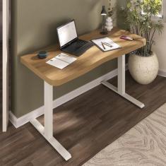 Imagem de Mesa para Escritório com Regulagem de Altura Entrada Usb Ergonômica em