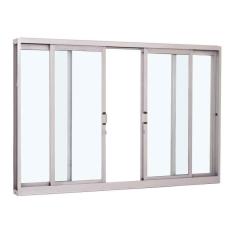 Imagem de Janela de Correr em Aço 100 x 120 x 12 cm 4 Folhas Pratika Sasazaki