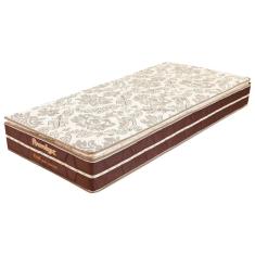 Imagem de Colchão Solteiro Prorelax Bali 78x188x26 Molas Ensacadas Pillow Top Turn Free - Marrom