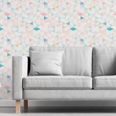 Imagem de Papel De Parede Adesivo Geométrico N06254 0,58X3,00M