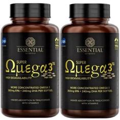 Imagem de Kit 2X Super Omega 3 Tg (180 Caps Cada) 1000Mg - Essential Nutrition