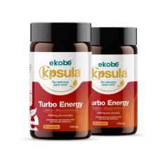Imagem de K'psula Turbo Energy Cafeína Ultraconcentrada 400mg 30 Cápsula