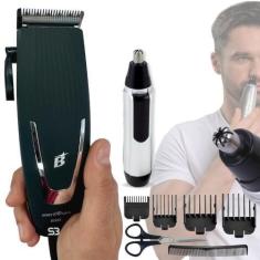 Imagem de Kit Máquina De Cortar Cabelo Profissional E Aparador De Pelo - Britani